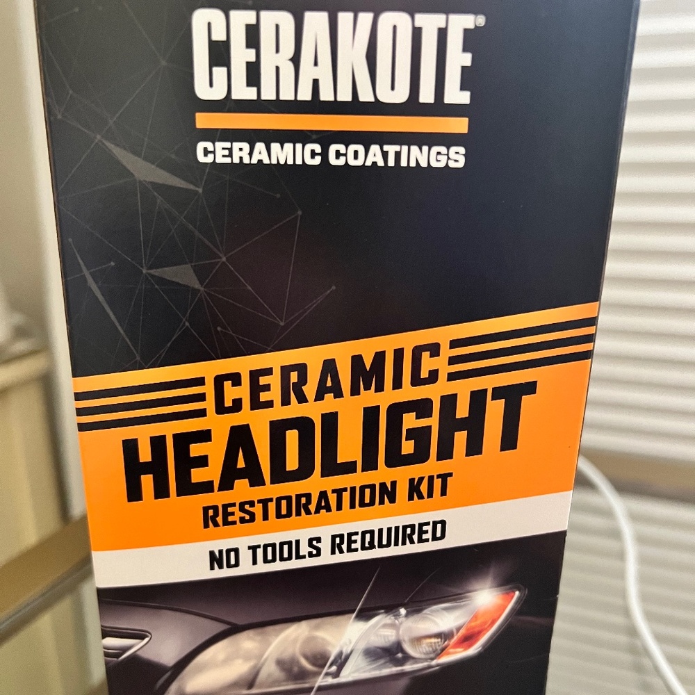 Ceramic Headlight restoration kit